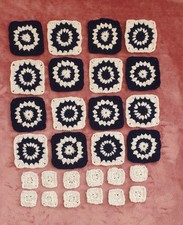 Crochet granny squares - for