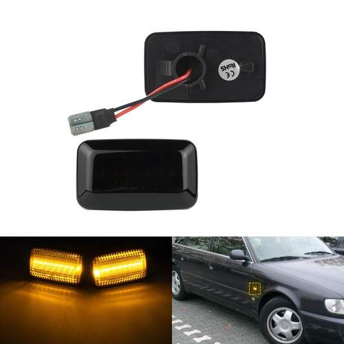 Black lens led side repeater - led,