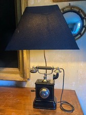 Unusual hall table lamp