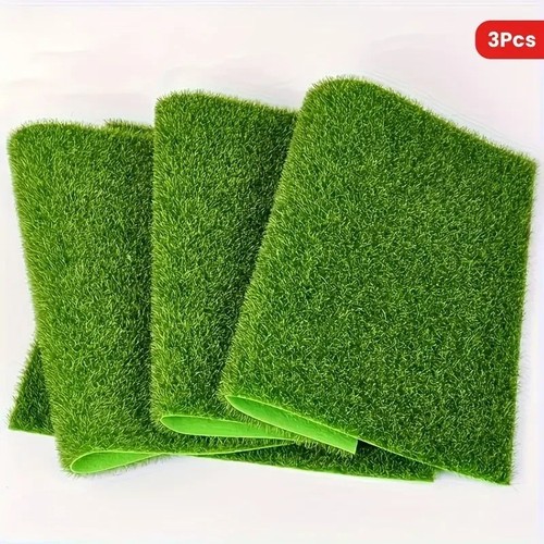 3pcs mini artificial grass - mini,