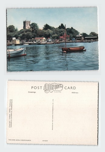 Vintage postcard christchurch - postcard,