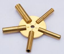 Clock spider keys brass