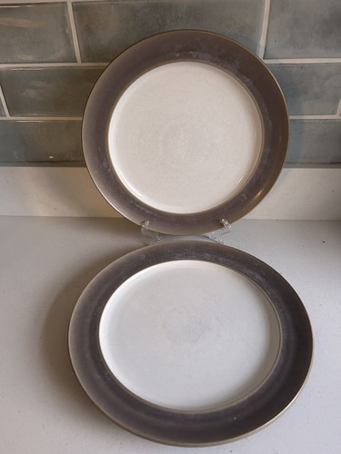 Denby truffle rimmed dinner - denby,