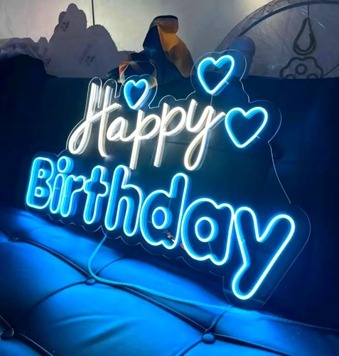 Custom birthday neon - custom, sign