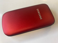 Samsung E1190 Mobile Phone UNLOCKED GT-E1190 Flip Fold RED - Fully Working