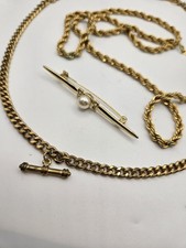 Mix Job Lot 777 Plated Gold Mix Good Condition Jewellery Mixed Lot Vintage