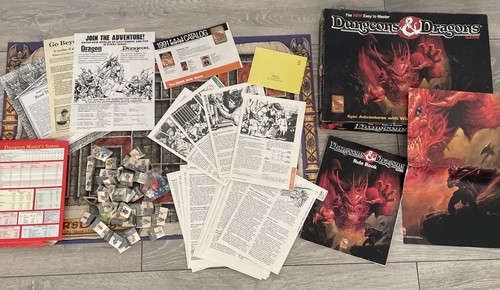 Dungeons dragons game 1991 - dungeons,