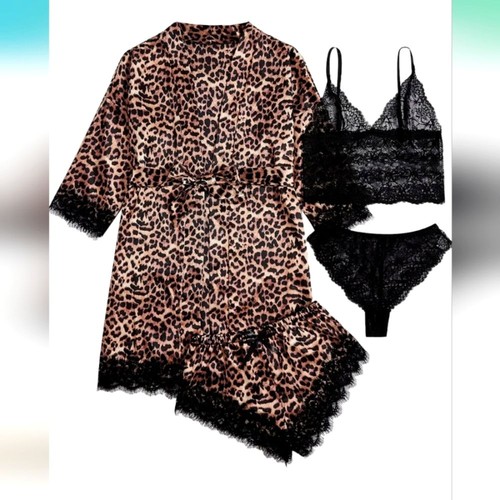 Silk satin feel pajamas set - feel,