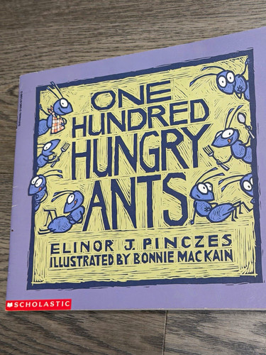 One hundred hungry ants - one,