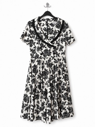 1940 50s style floral - 1940/50s,