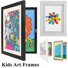 A4 Art Display Frame Kids Frames Photo Picture Crafts Drawing Storage UK 