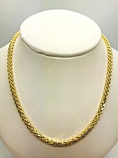 9ct Yellow Gold Hollow Spiga