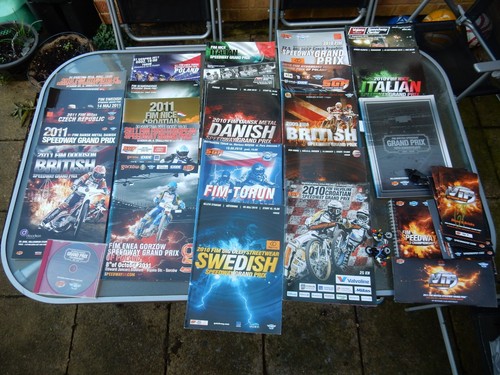 Speedway grand prix programmes - speedway,