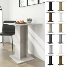 Bistro Table Engineered Wood Bar Pub Patio Dining Table Multi Colours vidaXL