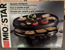 Mio Star raclette grill in box, unused in excellent condition 
