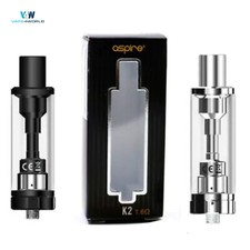 Aspire K2 Vape Tank MTL 1.8ml E Liquid Capacity - Pre-Installed coil 1.6ohm