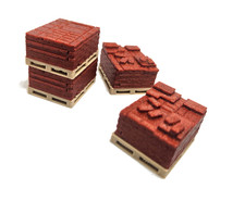 O Gauge 4 Pallets of Red