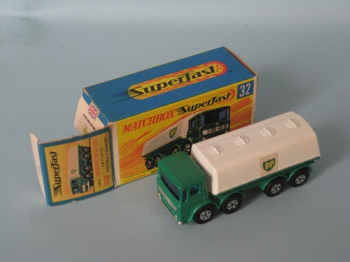 Lesney matchbox tanker - lesney, bp