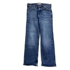 Levis Signature Jeans W29 L30 Mens Mid Blue Baggy Relaxed Straight Stretch (E)