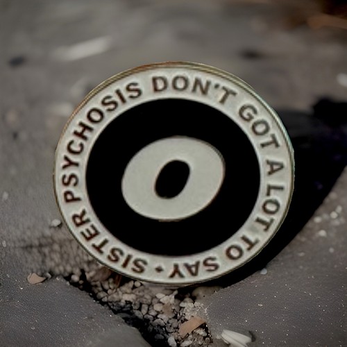 Oasis lyrics pin badge - oasis, badge,