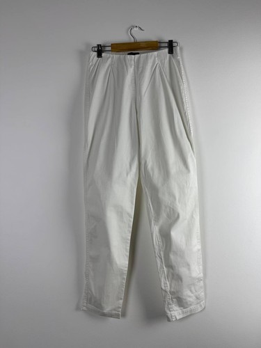Oska white classic pants - white,
