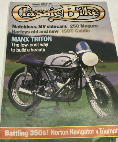 Classic bike magazine - classic, feb
