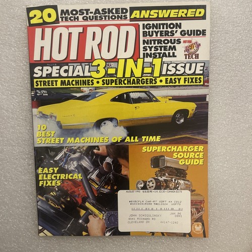 August 1995 hot rod - 1995,