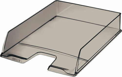 Letter tray smoked - tray,
