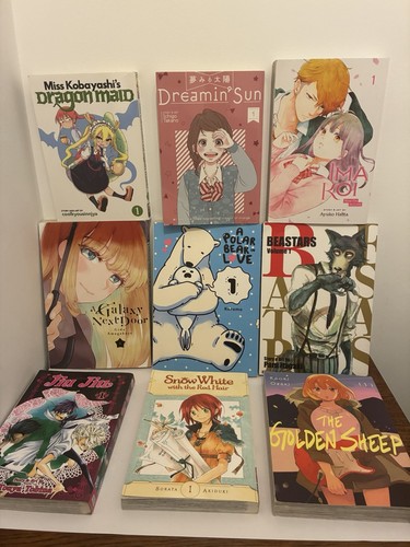 Manga books bundle - books, volume