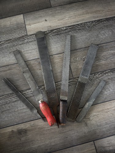 Vintage wood cabinet rasp - vintage,