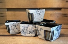 5 x Japanese Pottery Sake Cups