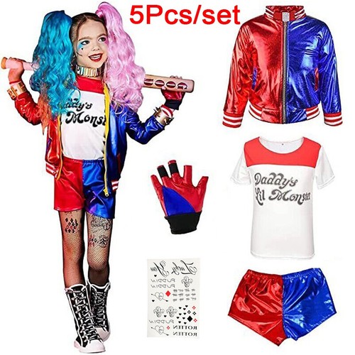 5pcs harley quinn suicide - harley,