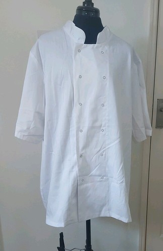 White chef jacket - white,