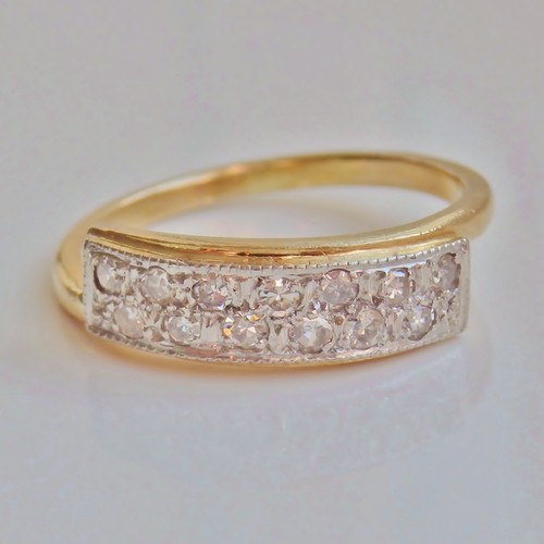 Stunning vintage art - stunning, 18ct
