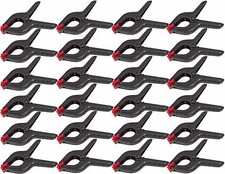 24x Plastic Clamp Nylon Spring