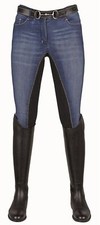 Ladies Horse Breeches Adult Junior 3/4 Stretch Stocking Summer Horse Riding Pant