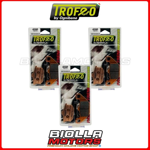 Kit brake pads trophy - pads,