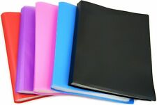 A4 SOFT FLEXIBLE POCKET DISPLAY FOLDER BOOK PRESENTATION FILE PORTFOLIO DOCUMENT