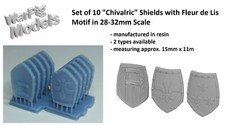 Shields x10 Chivalric Knight