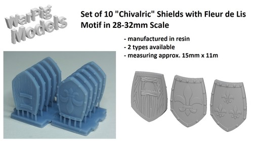 Shields x10 chivalric - shields,