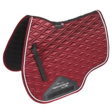 Shires Performance Euro Cut Luxe Saddlecloth - Red