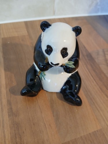 Handpainted panda bear - handpainted,