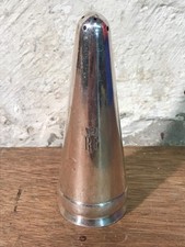 576c Vintage Art Deco Hotel Ware Pepper Pot by Four Star EPNS Silver Plate