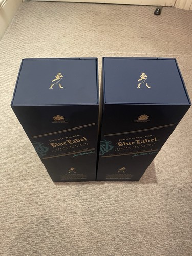 Johnnie walker blue - blue, label