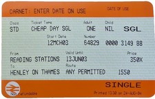 Network Rail Ticket Reading