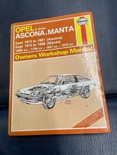OPEL MANTA ASCONA B SERIES