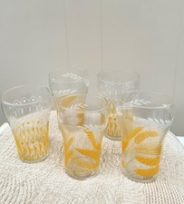 Vintage French Glass Tumblers