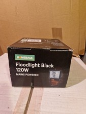 Homebase Black 120W Mains