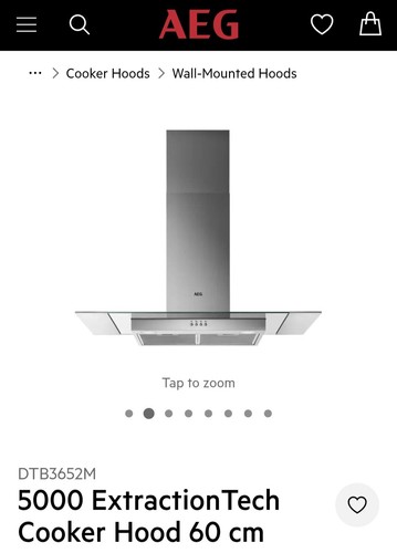 Aeg dtb3652m 60cm stainless - 60cm,