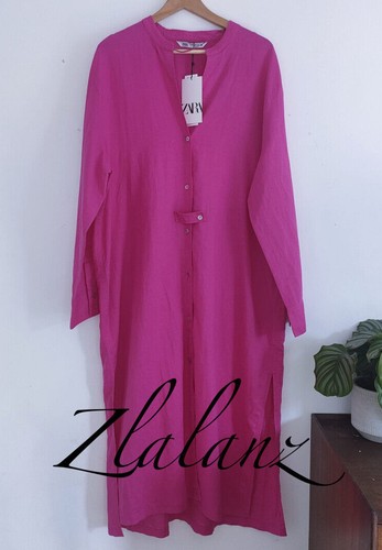 Zara long flowing linen - long,